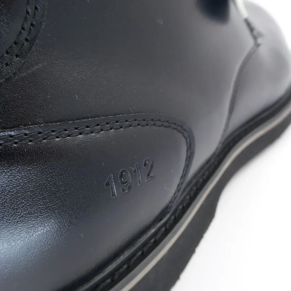 Nunn Bush Men's US 13 Denali Plain Toe Chukka Waterproof Boot, Black NWOB